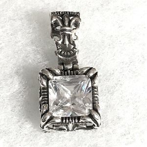 SILPADA Sterling Silver CZ Uptown Pendant S0979